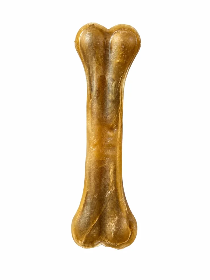 Lisovaná kosť z hovädzej kože 16,5cm 90-100g Lisovaná kosť z hovädzej kože 16,5cm 90-100g