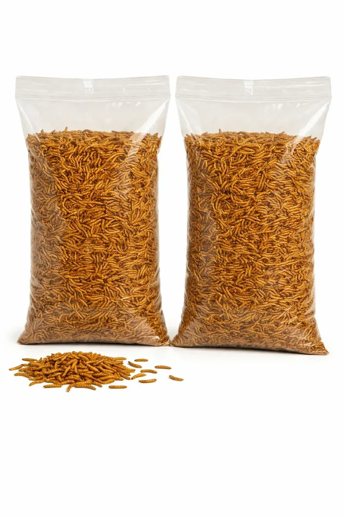 Sušené múčne červy 2x1kg